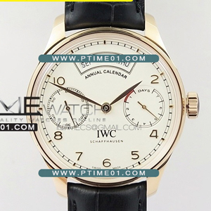 [52850 MOVE] IWC Portuguese Real PR Real Annual Calendar IW503501 ZF 1:1 Best Edition - 아이더블유씨 포르투기즈 오토매틱 - IWC480