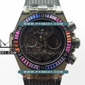 [HUB1220] Hublot Big Bang Unico black Magic Sapphire 45mm OX Best Edition - 위블로 빅뱅 유니코 베스트 에디션 - HUB326