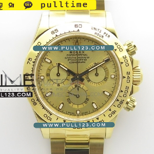 [4130 MOVE] Rolex Daytona 116508 904L YG NOOB 1:1 Best Edition MD - 롤렉스 데이토나 옐로우골드 베스트에디션 - RL1317