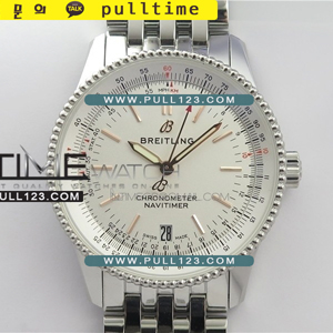 [2824 MOVE] Breitling Navitimer 1 KOR 38mm SS - 브라이틀링 네비타이머 1 스테인레스 스틸 - BRE339