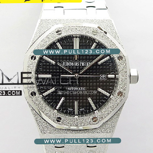 [3120 MOVE] Audemars Piguet Royal Oak 41mm 15410 Frosted SS APS 1:1 Best Edition - 오데마피게 로얄오크 베스트 에디션