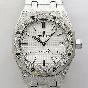 [3120 MOVE] Audemars Piguet Royal Oak 37mm 15454 Frosted SS APS 1:1 Best Edition - 오데마피게 로얄오크 베스트 에디션