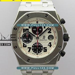 [7750 MOVE] Audemars Piguet Royal Oak Offshore Panda 42mm SS Chrono SS TKF 1:1 Best Edition - 오데마 피게 로얄 오크 오프쇼어 팬더 베스트에디션