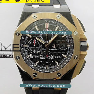[3126 MOVE] Audemars Piguet Royal Oak Offshore 44mm Carbon/RG APJF 1:1 Best Edition - 오데마 피게 로얄 오크 오프쇼어 세라믹 베스트에디션