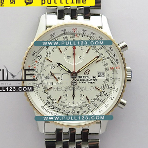 [7750 MOVE] Breitling Navitimer 1 41mm SS/RG KOR 1:1 Best Edition - 브라이틀링 네비타이머 1 크르노그래프 베스트에디션