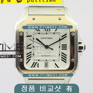 [9015 MOVE] Santos de Cartier Large 2018 40mm BV 1:1 Best Edition - 까르띠에 산토스 베스트 에디션 - CT502