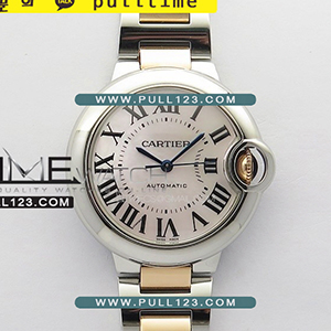 [cal.076] Cartier Ballon Bleu 33mm SS/RG K3 1:1 best edition - 까르띠에 발롱블루 1:1 베스트 에디션