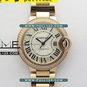 [cal.076] Cartier Ballon Bleu 33mm RG K3 1:1 best edition - 까르띠에 발롱블루 1:1 베스트 에디션