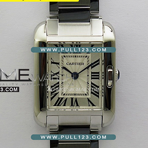 [Ronda quartz] Cartier Tank Anglaise Small Ladies SS 8848F 1:1 Best Edition - 까르띠에 앙글레즈 스몰 여성용 베스트 에디션