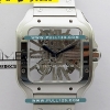 [9611MC MOVE] Santos de Cartier Skeleton SS MLF Best Edition - 까르띠에 산토스 베스트 에디션