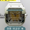 [9019 MOVE] Santos de Cartier Large 40mm SS BV 1:1 Best Edition - 까르띠에 산토스 라지 베스트 에디션