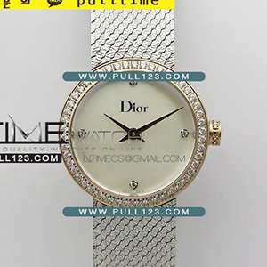 [SWISS QUARTZ] La d de Dior satine SS/RG K11 1:1 Best Edition - 라디 드 디올 여성용 베스트 에디션