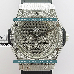 [HB1112 MOVE] Hublot Classic Fusion Diamond Automatic SS WW Best Edition - 위블로 클래식퓨전 다이아몬드 스컬 오토매틱 베스트에디션