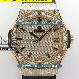 [HB1112 MOVE] Hublot Classic Fusion RG/Diamond Automatic WW Best Edition - 위블로 클래식퓨전 다이아몬드 스컬 오토매틱 베스트에디션