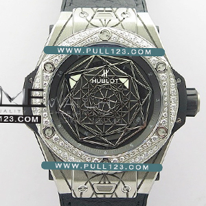 [HB1213] Hublot Big Bang Sang Bleu Ti V2 WW 1:1 Best Edition - 위블로 빅뱅 상 블루 티타늄 베스트에디션