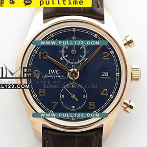 [7750 MOVE] IWC Portuguese Chrono Classic IW390406 RG ZF 1:1 Best Edition - 아이더블유씨 포르투기즈 크르노 클래식 로즈골드 오토매틱 베스트에디션