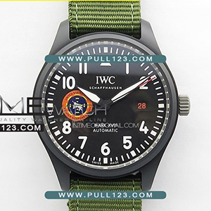 [Cal.35111] IWC Pilot Mark XVIII TOPGUN SFTI Ceramic M+ 1:1 Best Edition - 아이더블유씨 파일럿 마크 탑건 베스트에디션