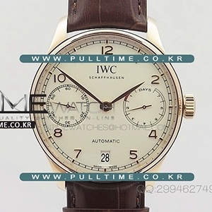 [52010 MOVE] IWC Portuguese Real PR IW500710 RG V4 ZF 1:1 Best Edition - 아이더블유씨 포르투기저 스테인레스 스틸 베스트 에디션
