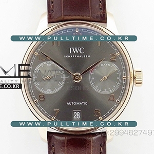 [52010 MOVE] IWC Portuguese Real PR IW500710 RG V4 ZF 1:1 Best Edition - 아이더블유씨 포르투기저 스테인레스 스틸 베스트 에디션