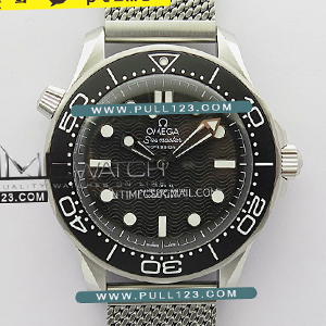 [Super Clone 8806] Omega Seamaster Diver 300M "No Time to Die" 007 Titanium V6 VS 1:1 Best Edition - 오메가 씨마스터 다이버 300 노 타임 투 다이 007 베스트 에디션