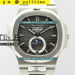 [PP324SC] Patek Philippe Nautilus Moonphase 5726/1A-014 SS PF 1:1 Best Edition - 파텍필립 노틸러스 문페이즈 베스트에디션