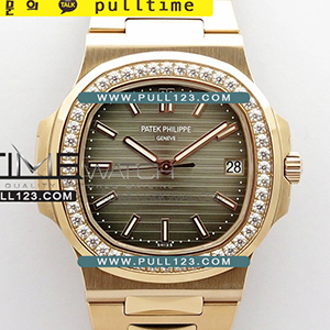 [Cal.324CS] Patek Philippe Nautilus Jumbo 5711 RG Super Replica V4 PP 1:1 Best Edition - 파텍필립 노틸러스 점보 베스트 에디션