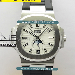 [PP324 MOVE] Patek Philippe Nautilus Moonphase 5726 SS PP 1:1 Best Edition - 파텍필립 노틸러스 문페이즈 베스트에디션