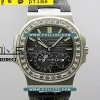 [Caliber 240] Patek Philippe Nautilus 5722G SS/T Diamonds PP 1:1 Best Edition MD - 파텍필립 노틸러스 문페이즈 베스트에디션