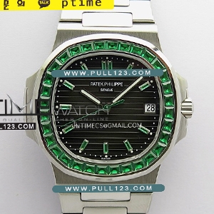 [Cal.330CS] Patek Philippe Nautilus Jumbo 5711/1A SS GRF 1:1 Best Edition - 파텍필립 노틸러스 점보 베스트 에디션