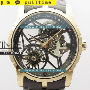 [2136 tourbillon] Roger Dubuis Excalibur Rddbex0393 RG V2 BBR Best Edition - 로져 드뷔  엑스칼리버 투어빌론 로즈골드 베스트 에디션