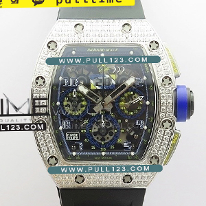 [7750 MOVE] Richard Mille RM011 Titanium Case Chronograph KV Best Edition - 리차드밀러 티타늄 크르노그래프