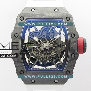 [MIYOTA 6T28] Richard Mille RM035-02 Forge Carbon Pattern V4 1:1 Best Edition - 리차드 밀레 포지드 카본 스켈레톤 RM035-02