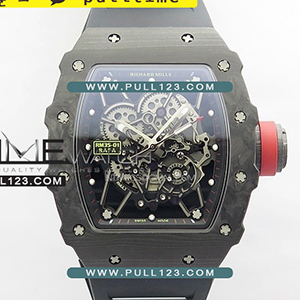 [MIYOTA 8215] Richard Mille RM035-01 Forge Carbon KU 1:1 Best Edition - 리차드 밀레 포지드 카본 스켈레톤