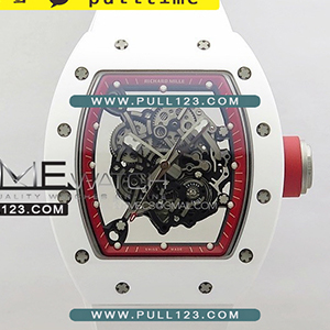 [MIYOTA 8215] Richard Mille RM055 Real Ceramic Case KU 1:1 Best Edition - 리차드 밀레 리얼 세라믹 스켈레톤