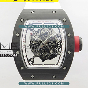 [MIYOTA 8215] Richard Mille RM055 Forged Carbon Case KU 1:1 Best Edition - 리차드 밀레 리얼 포지드카본 스켈레톤