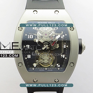 [Seagull Tourbillon] Richard Mille RM001 Satin-polished steel tourbillon Real PR SS YS Best Edition - 리차드밀러 새틴 폴리쉬드