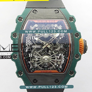 [TOURBILON] Richard Mille RM021-02 Real Tourbillon Black Carbon RM Best Edition - 리차드밀러 포지드 카본 투어빌론