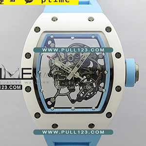 [RMUL2 MOVE] Richard Mille RM055 Real Ceramic Case V3 BBR 1:1 Best Edition - 리차드 밀레 리얼 세라믹 스켈레톤