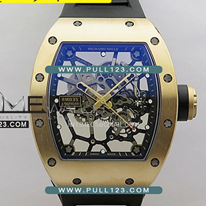 [RMUL1 MOVE] Richard Mille RM035 Americas Manual RG ZF 1:1 Best Edition - 리차드 밀레 세라믹 스켈레톤