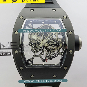 [RMUL2 MOVE] Richard Mille RM055 Real Ceramic DF 1:1 Best Edition - 리차드 밀레 리얼 세라믹 스켈레톤