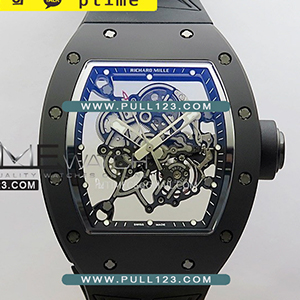 [RMUL2 MOVE] Richard Mille RM055 Ceramic ZF 1:1 Best Edition - 리차드 밀레 세라믹 스켈레톤 베스트에디션