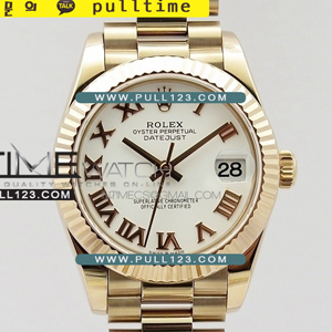 [무브선택] Rolex DateJust 31mm 278275 Ladies RG bp Best Edition - 로렉스 데이져스트 로즈골드 화이트다이얼 로마인덱스 여성용 베스트에디션