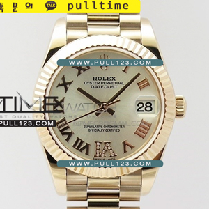 [무브선택] Rolex DateJust 31mm 278275 Ladies RG bp Best Edition - 롤렉스 데이져스트 로즈골드 오토매틱 여성용 베스트에디션 쥬빌레베젤 실버다이얼 로마수자인덱스