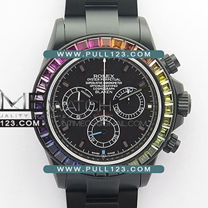 Rolex Daytona Blaken Rainbow PVD OX Best Edition - 롤렉스 데이토나 블레이컨 레인보우 베스트에디션