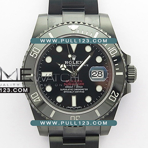 [2836 MOVE] Rolex Submariner Blaken 116610 Limited Edition PVD V6F 1:1 Best Edition - 롤렉스 서브마리너 블랙 리미티드 에디션 베스트에디션