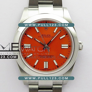 [3230 MOVE] Rolex Oyster Perpetual 41mm 124300 904L EWF SS Best Edition - 롤렉스 오이스터 퍼펙츄얼 오이스터 브레이슬릿 베스트 에디션