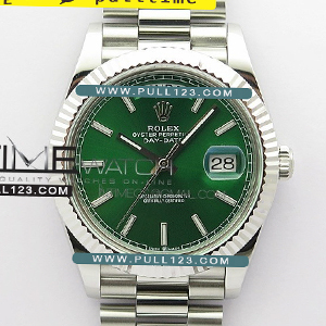 [2836 MOVE] Rolex DayDate 228239 40mm 904L SS BP President Bracelet Best Edition - 로렉스 데이데이트 프레지던트 브레이슬릿 베스트에디션