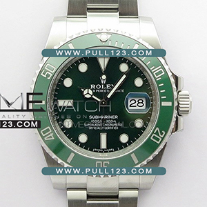 [3135 MOVE] Rolex Submariner 116610LV 904L V6 1:1Best Edition - 롤렉스 서브마리너 그린 베스트에디션