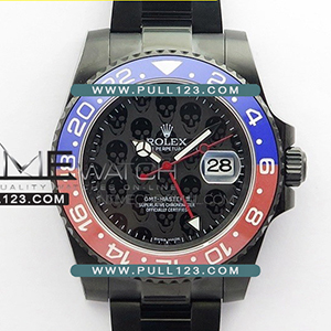 [3186 MOVE] Rolex GMT-Master II 116710 DLC Red/Blue L 1:1 Best Edition - 롤렉스 지엠티 마스터 II 116710 베스트 에디션