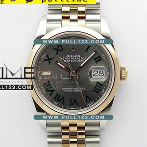 [무브선택] Rolex DateJust 36mm SS/RG 126231 BP 1:1 Best Edition - 롤렉스 데이져스트 오토매틱 베스트에디션